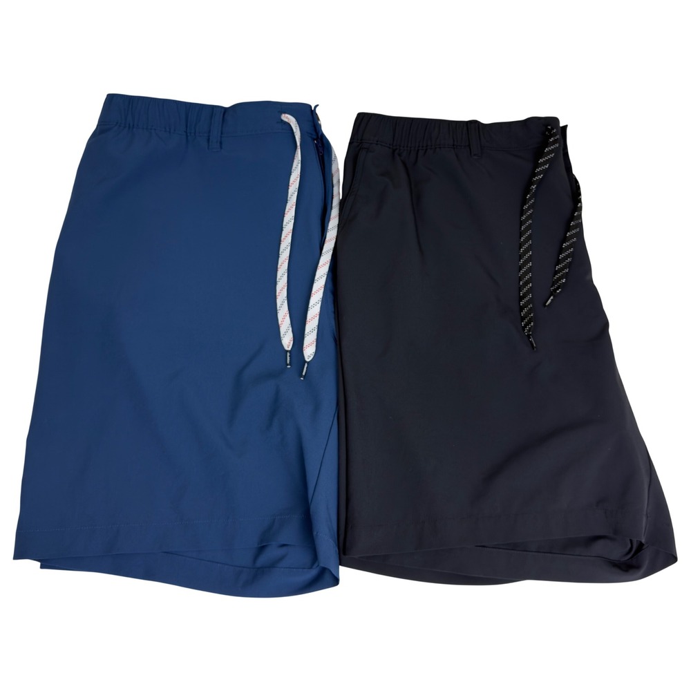 Chubbies Everywear 8" Shorts Bundle 2 Pairs Mens Size 3XL Blue Black  Stretch